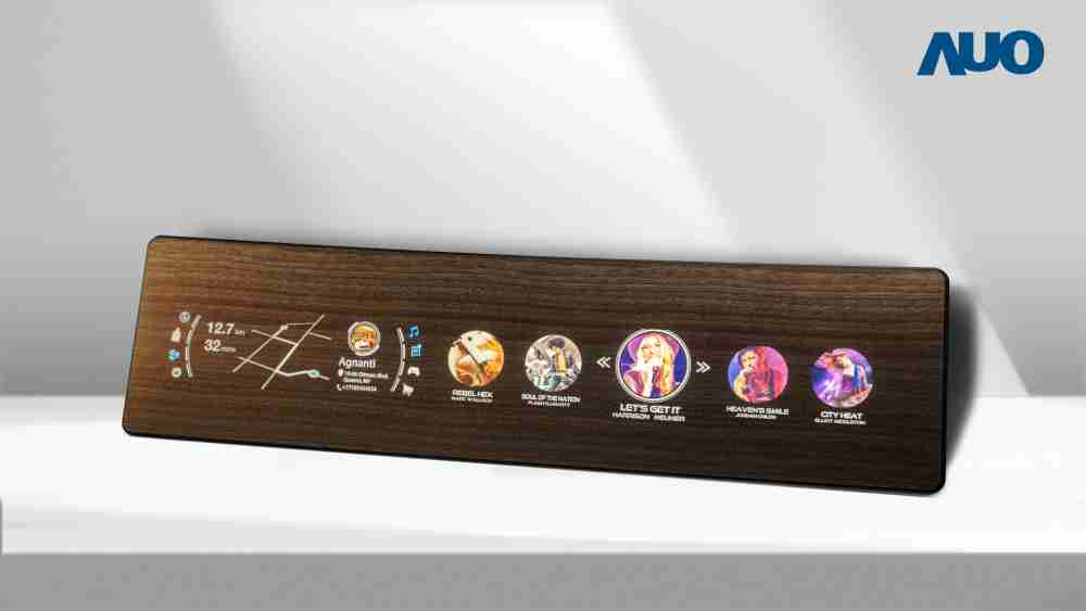 人生就是博研发全球最高穿透度达80%的AmLED木纹显示器，，，可于使用时呈现高亮度、、、清晰可见的信息，，，，并在不使用时回归为单纯的饰板，，节能兼具美观